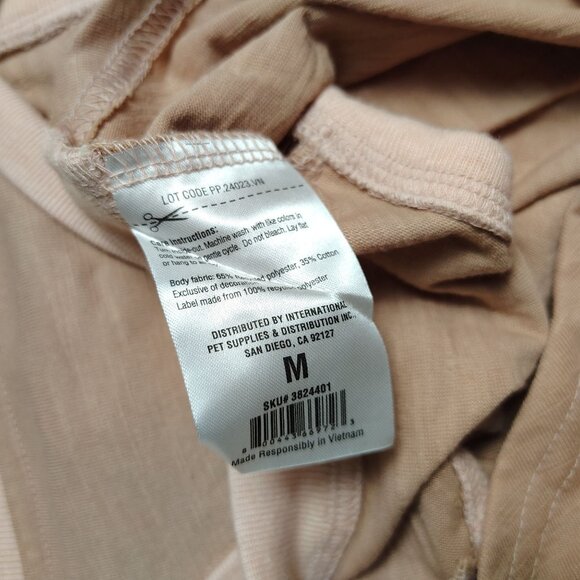 Reddy Dog Medium Lightweight Pink Pleated Tank Top Made With Recycled Material - Picture 5 of 6